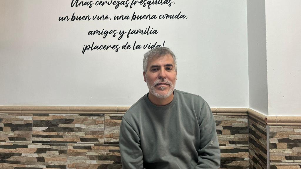 Víctor Pérez (45), dueño de un bar en San Jerónimo.