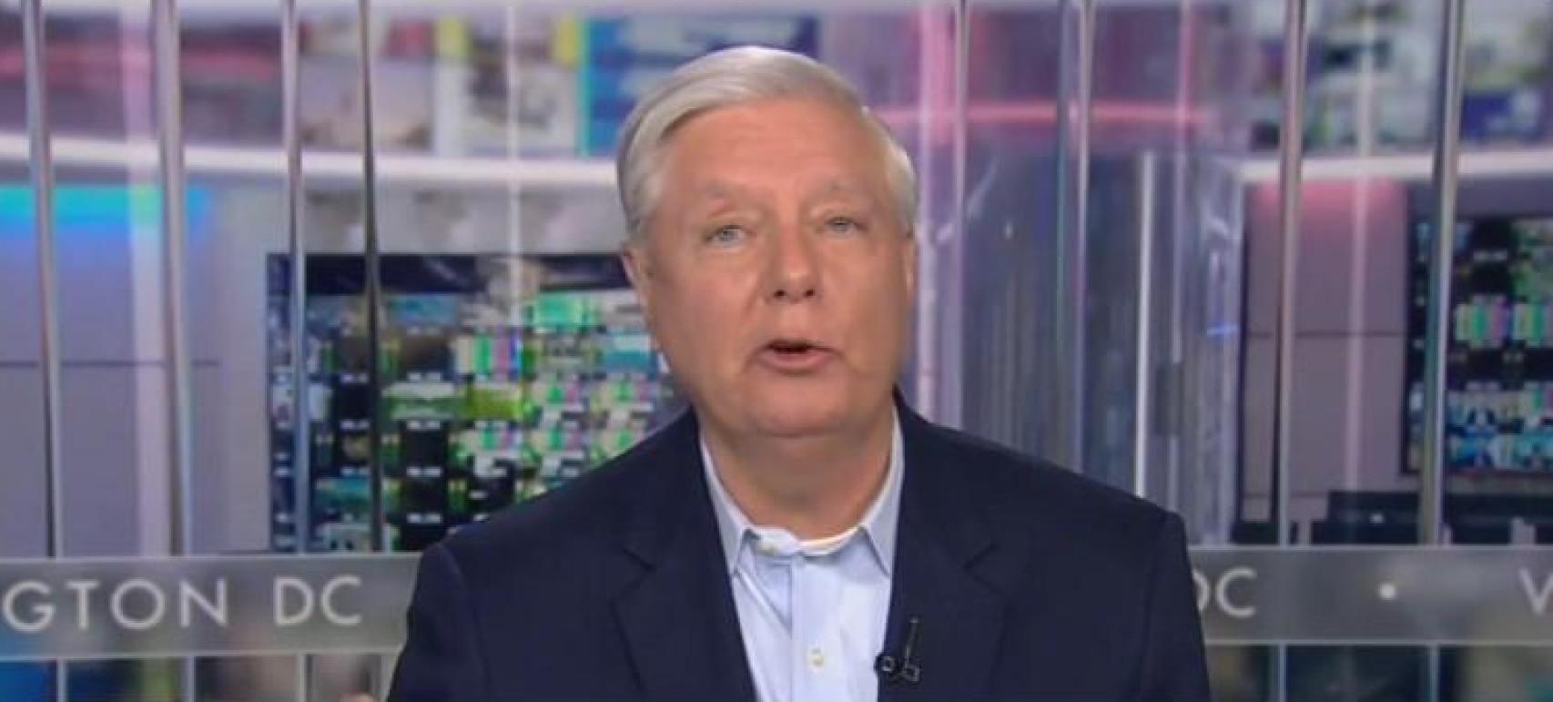 El senador republicano, Lindsey Graham, este lunes en una entrevista en Fox News.