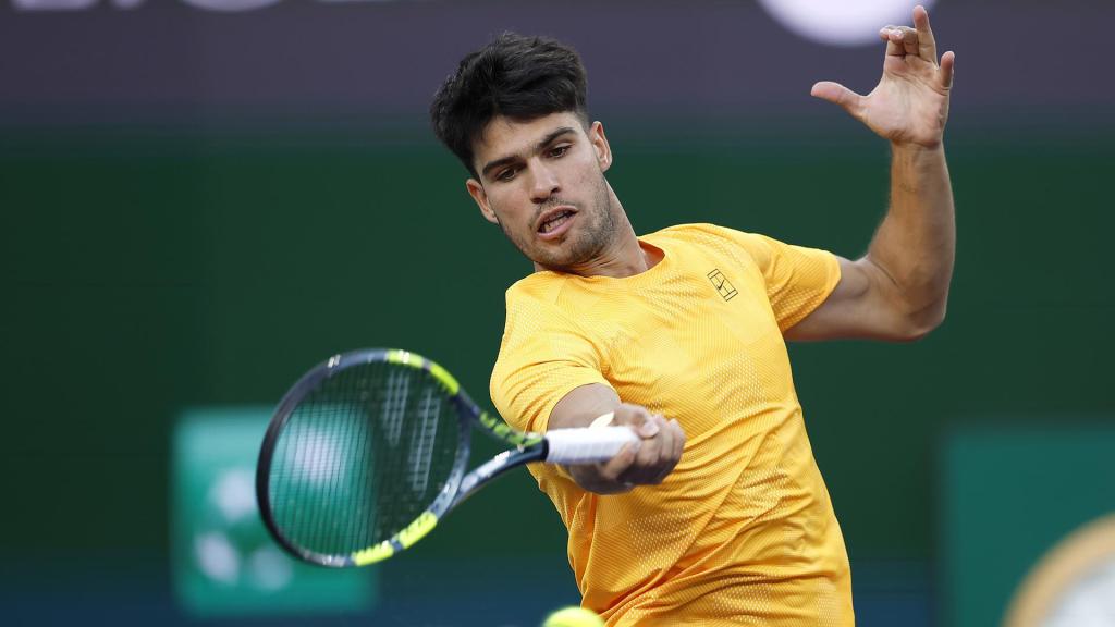 Carlos Alcaraz, durante el torneo de Indian Wells 2026