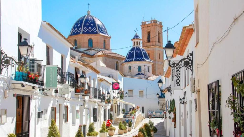 Pueblo de Altea, Alicante.