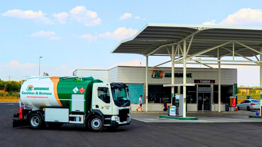 Gasolinera 'Navamuel' en Guadamur (Toledo).