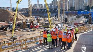 Avance de las obras de La Nueva Romareda