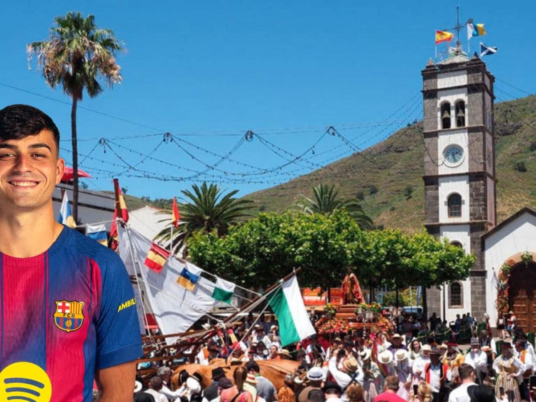 El lugar favorito del futbolista Pedri para sus vacaciones
