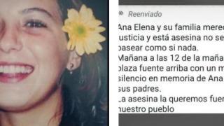 Una de las asesinas de Ana Elena Lorente vuelve a Álora y desata la indignación vecinal: La queremos fuera del pueblo