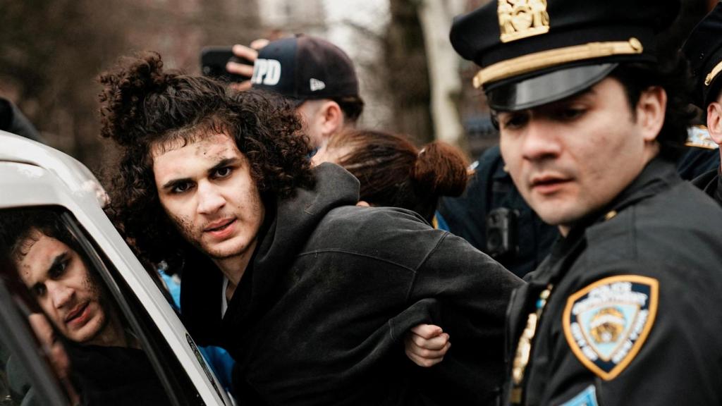 Emir Balat, arrested for trying to attack the Islamophobic demonstration.