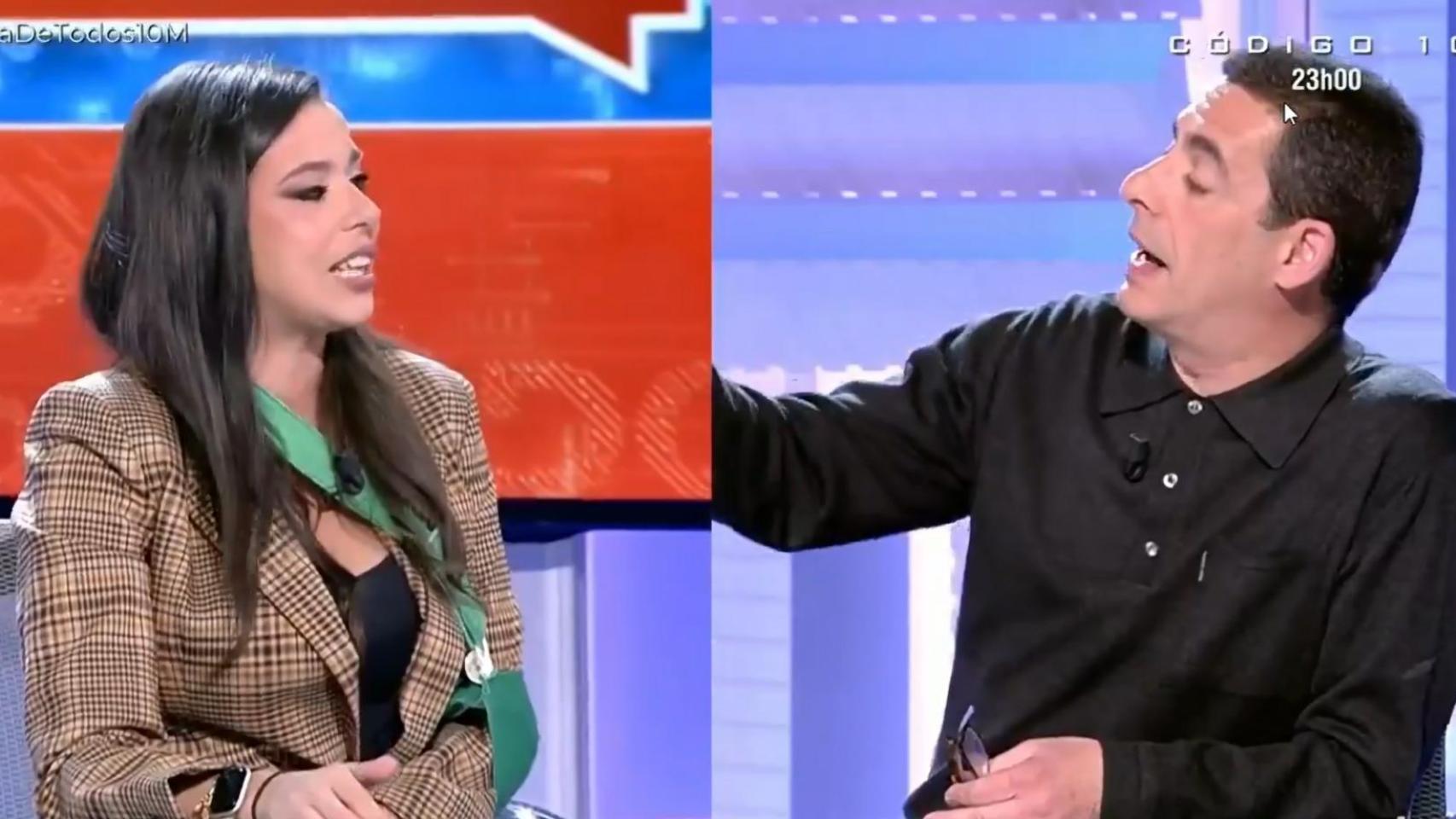 Sarah Santolalla y Antonio Naranjo, este martes, 10 de marzo, en 'En boca de todos'.