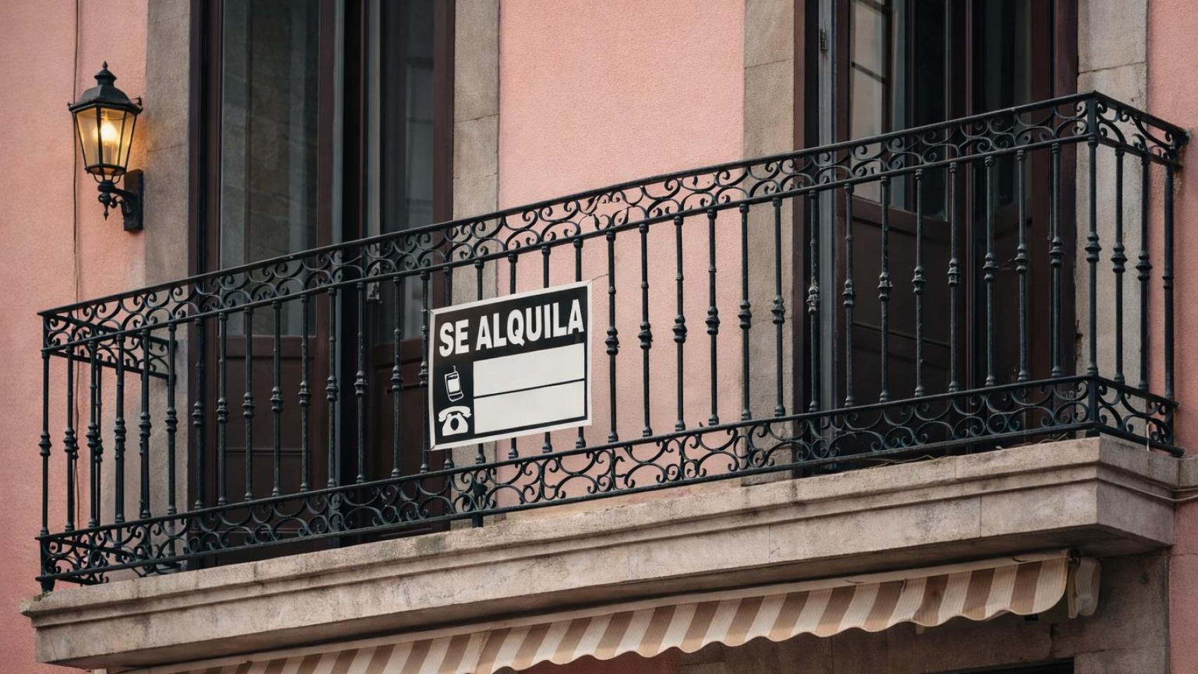 Un piso antiguo en alquiler.