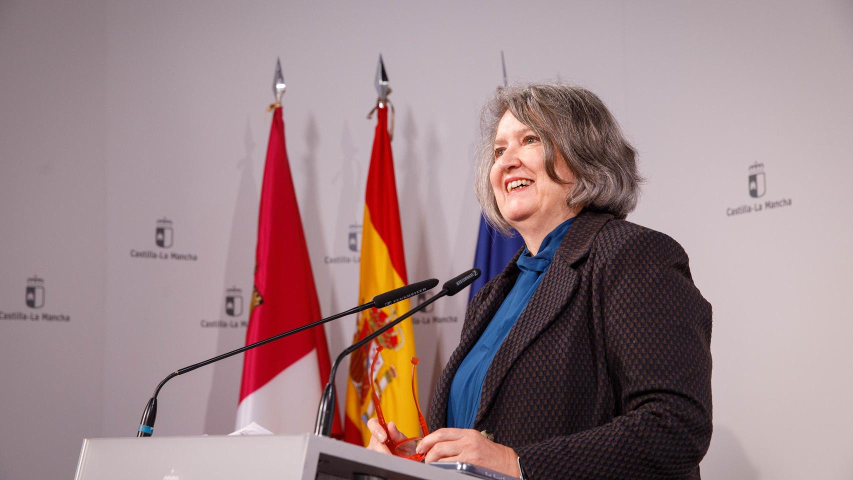 Mercedes Gómez, consejera de Desarrollo Sostenible de Castilla-La Mancha. Foto: JCCM.