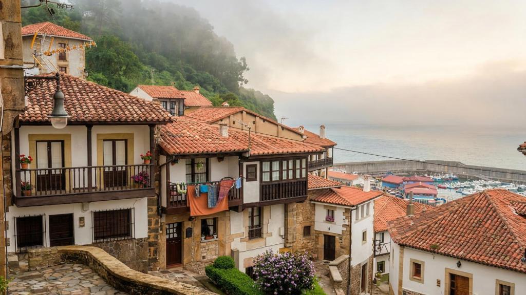 Lastres, en el concejo de Colunga, en Asturias.