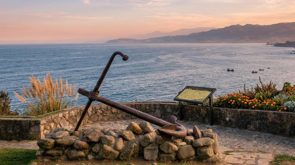 El Mirador de San Roque, en Lastres (Asturias).