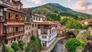 Lastres, en el concejo de Colunga, en Asturias.