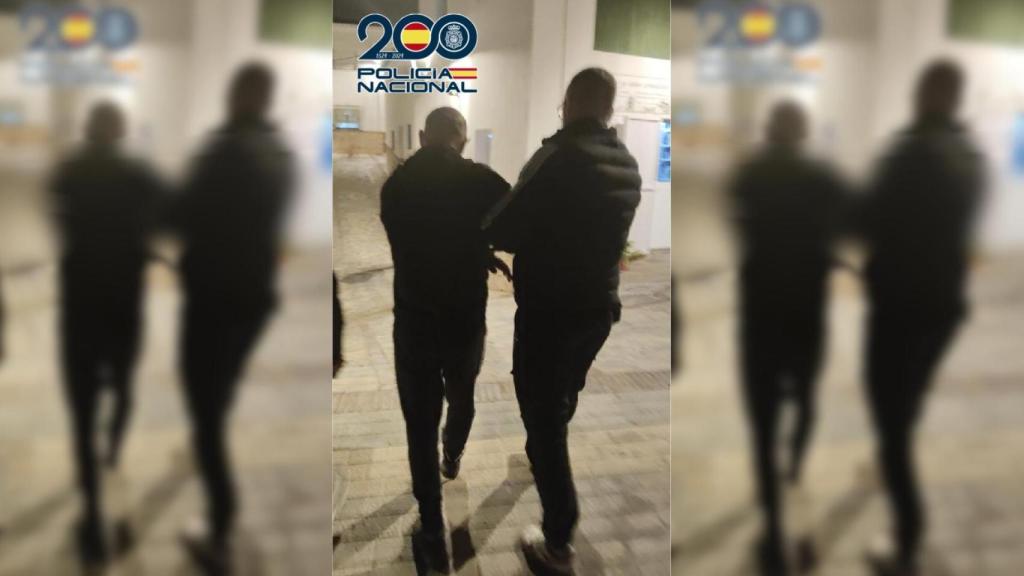 Una imagen de la detención.