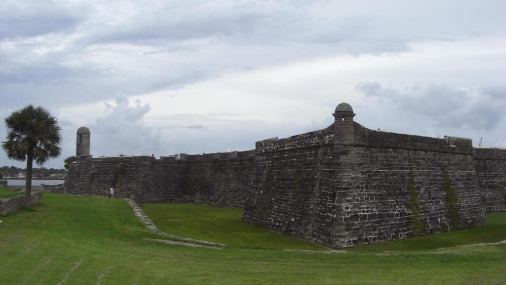 Castillo de San Marcos en San Agustín de Florida.