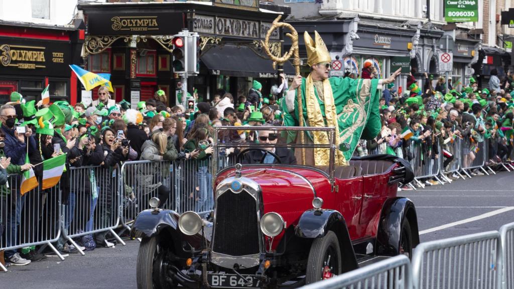 Desfile de San Patricio en Dublin.