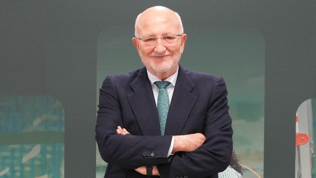 Juan Rogi, presidente de Mercadona, tras la rueda de prensa para presentar los resultados económicos de 2025