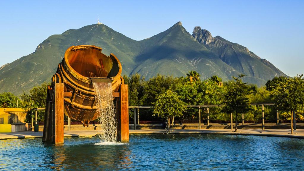 Una de las estampas más conocidas de la cudad: Parque Fundidora.