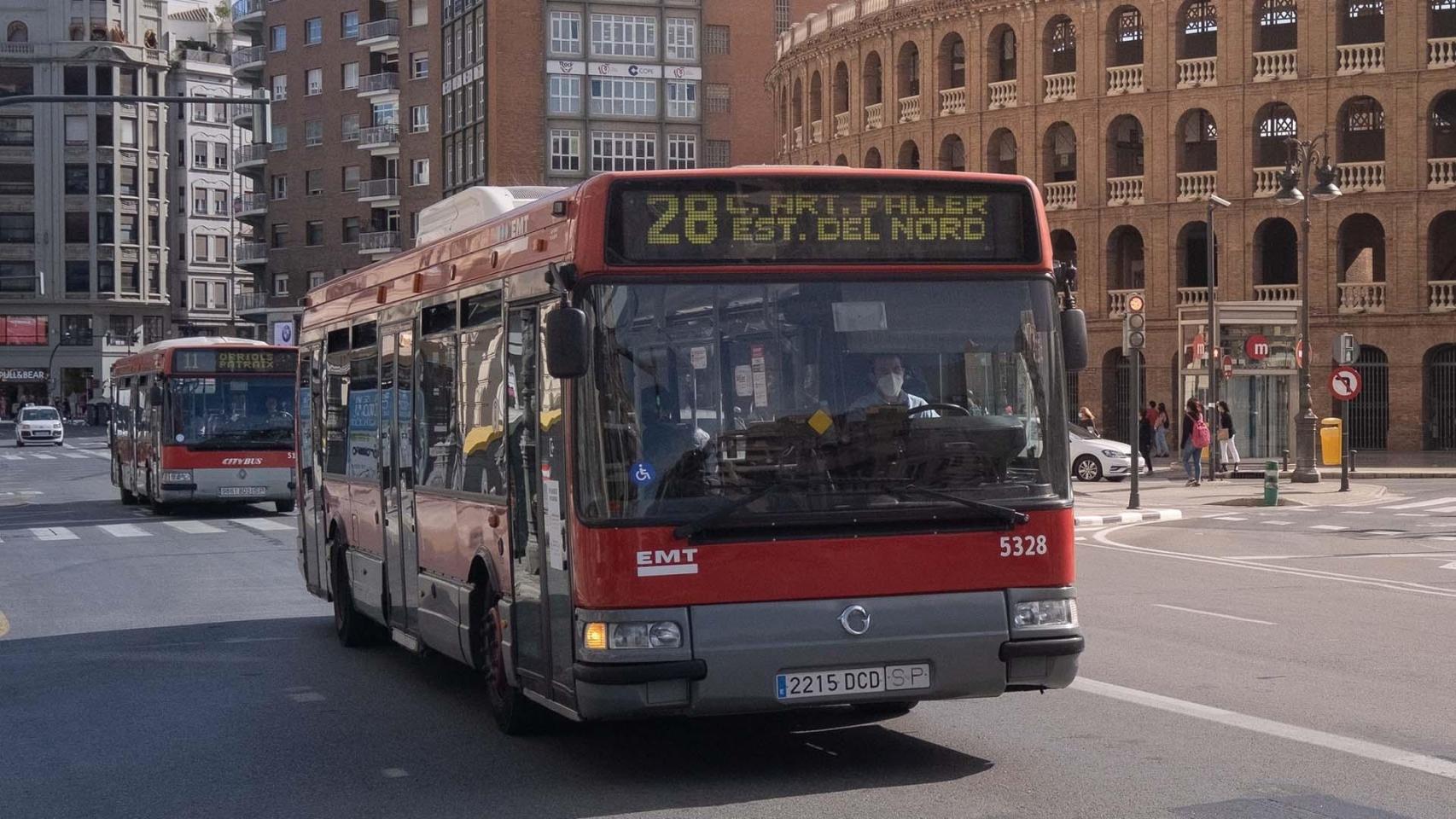 Autobús de la EMT. EE
