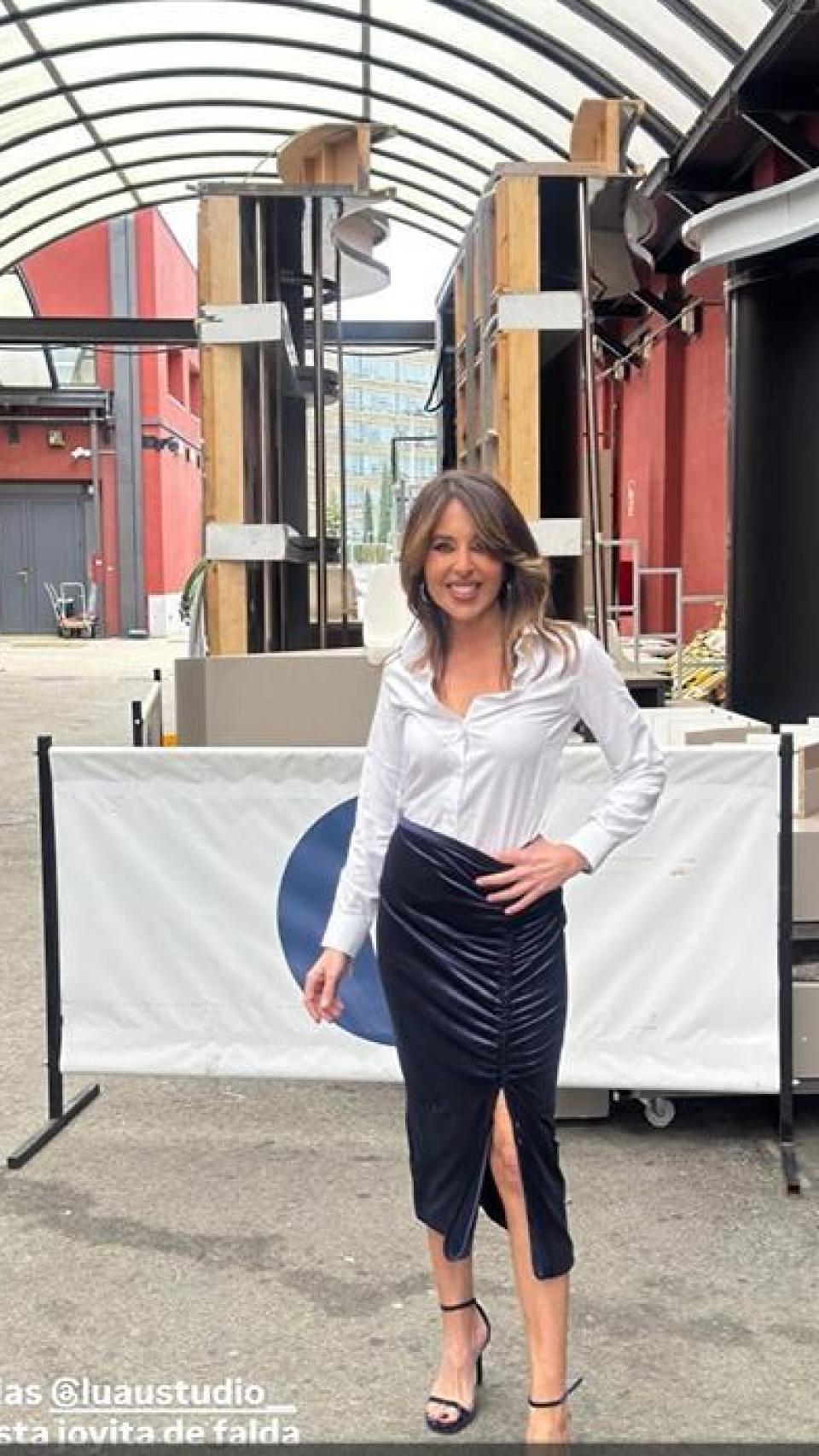 Ana Terradillos, en una 'story' de Instagram.