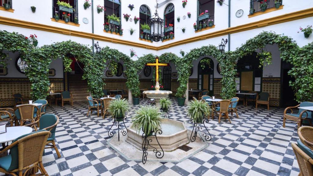El patio interior del Círculo de Cabra.