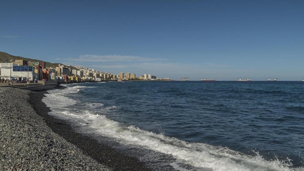 Imagen de archivo de la playa de San Cristóbal, donde se produjo el suceso.