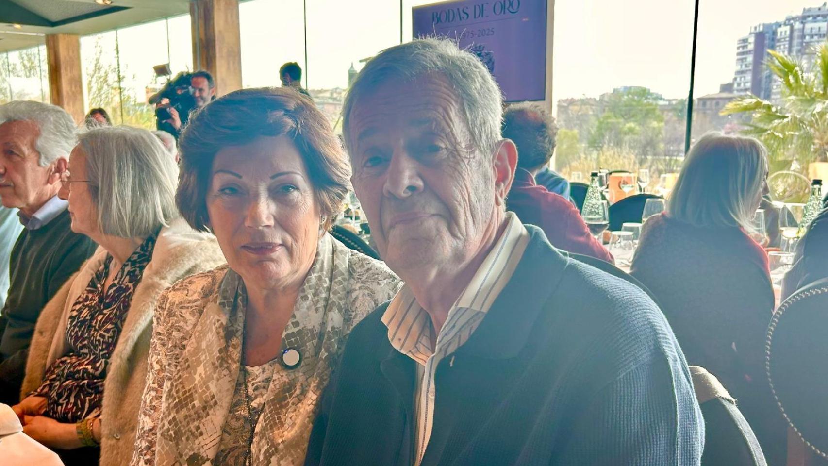 Marisa y Carlos llevan 50 años casados.