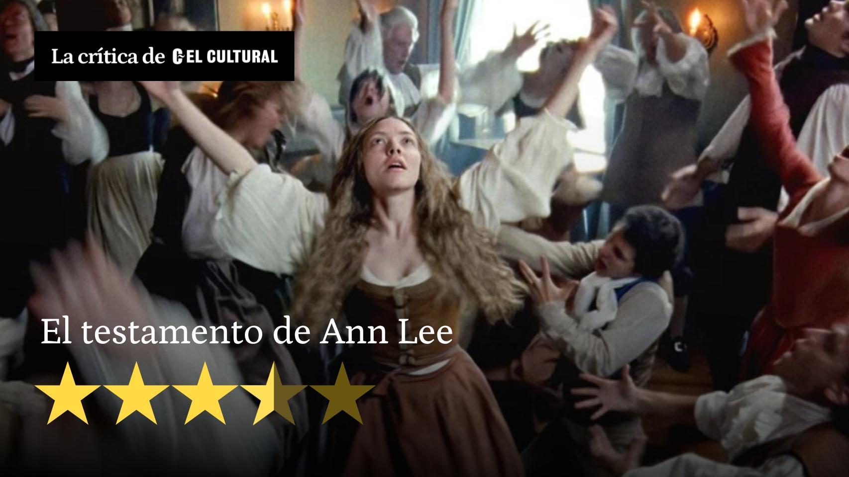Amanda Seyfried en 'El testamento de Ann Lee'.