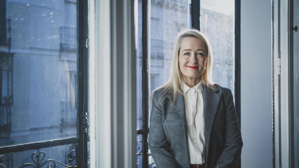 The New Zealand ambassador to Spain, Tara Morton, during her interview with EL ESPAÑOL.