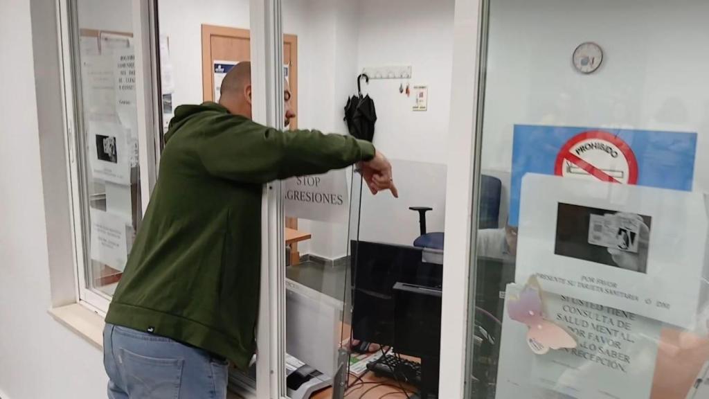 Simulación agresiones en el ámbito sanitario. EP