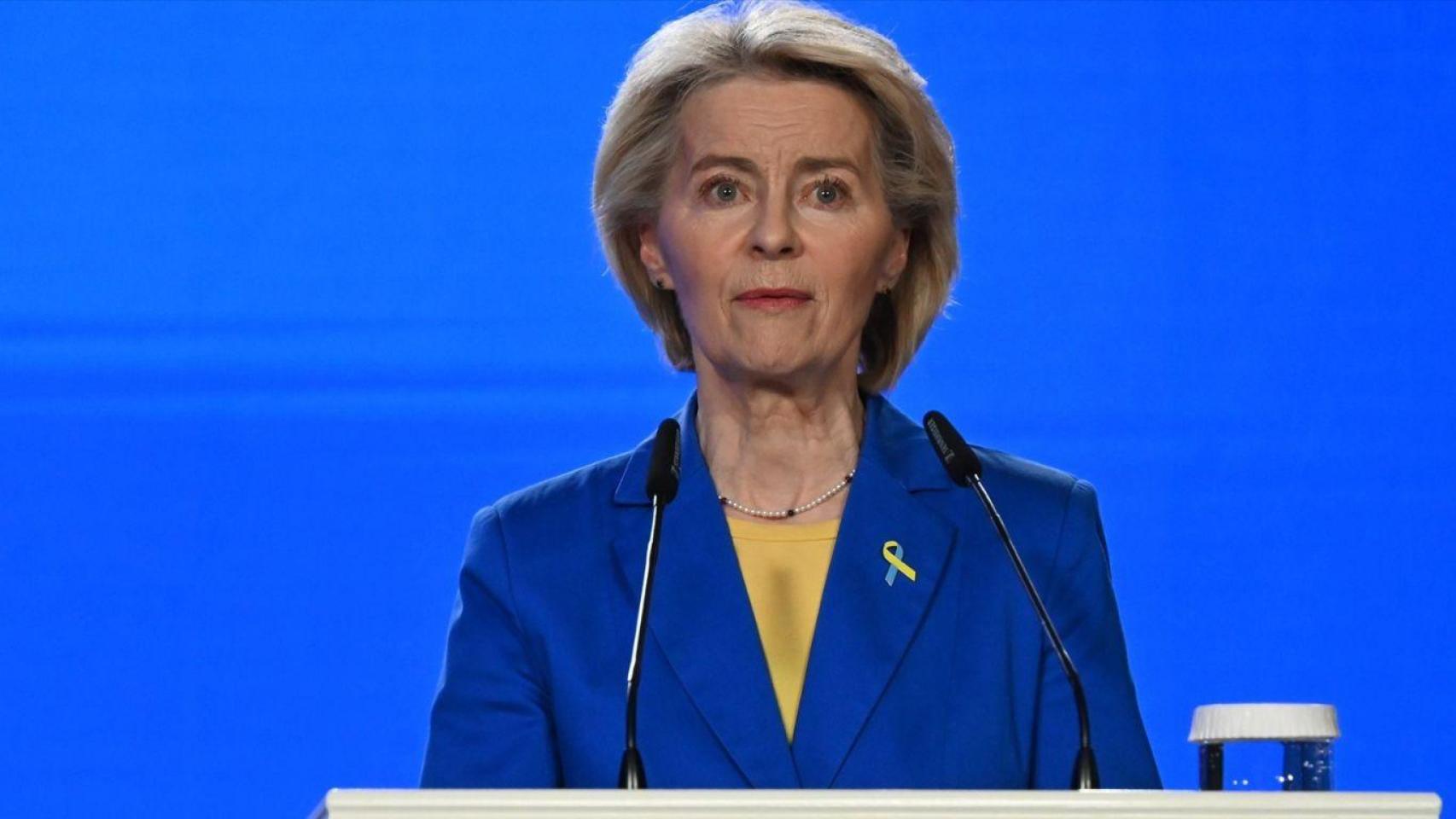Ursula Von der Leyen, presidenta de la Comisión Europea.
