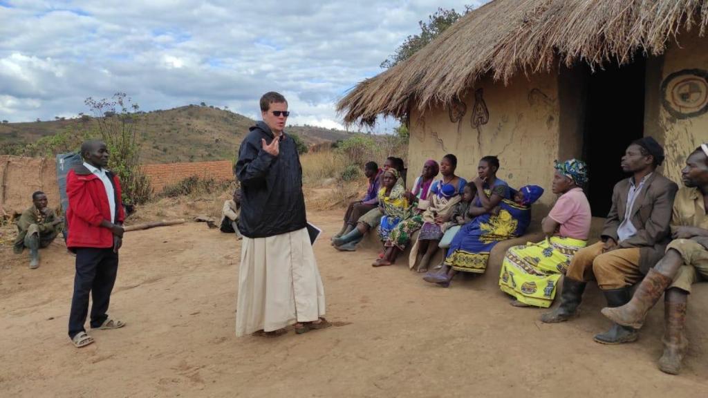 El padre Federico en Malawi.