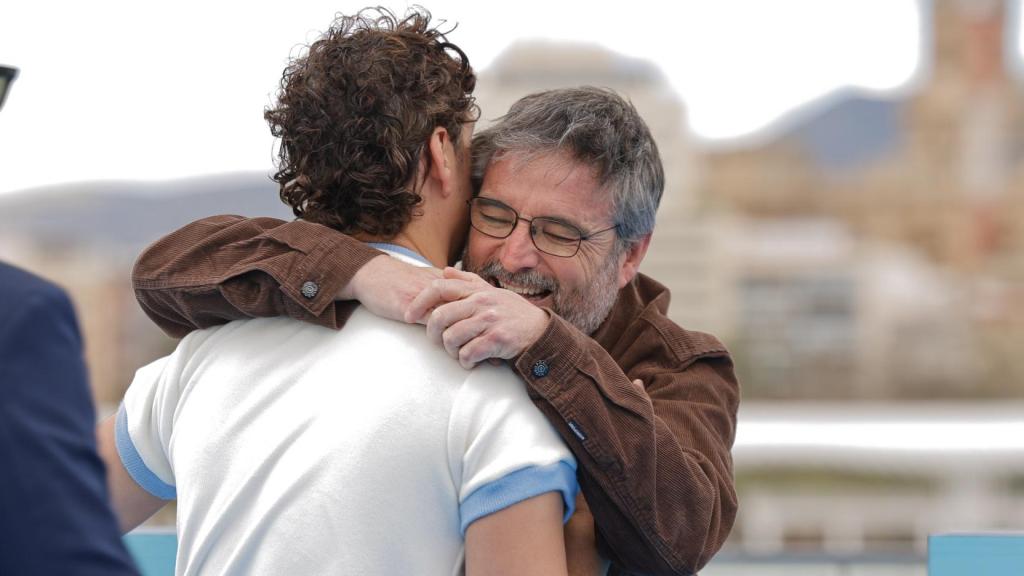 Eduardo Casanova y Jordi Évole en el Festival de Málaga 2026.