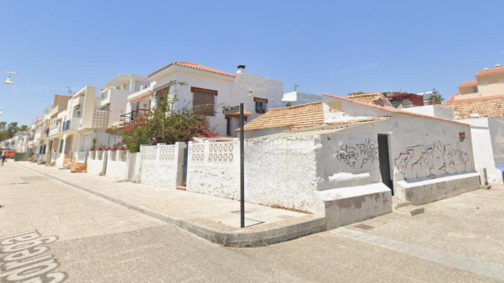 Localización del paseo de Pedregalejo donde se proyecta un gran restaurante.