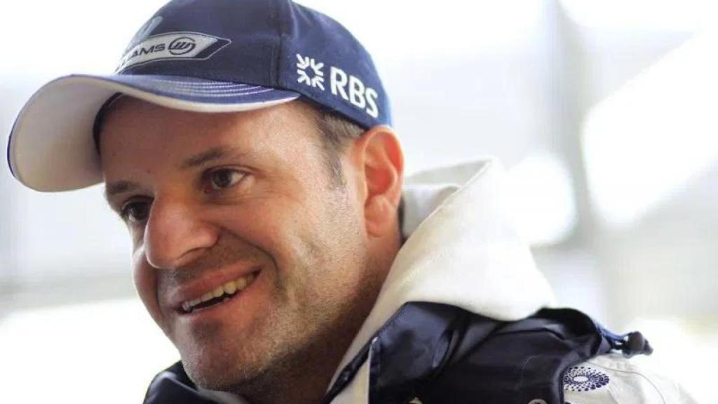 El expiloto Rubens Barrichello.