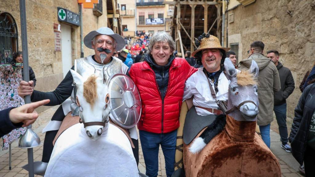 Carlos Martínez en un acto del PSOE en Ciudad Rodrigo.