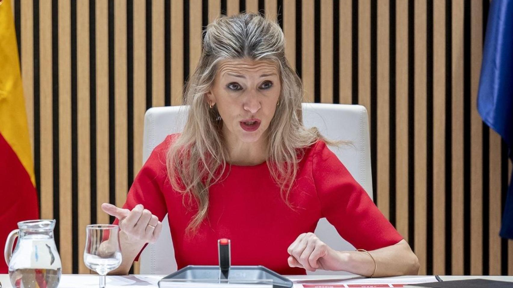 Yolanda Díaz, vicepresidenta segunda y ministra de trabajo y economía social.