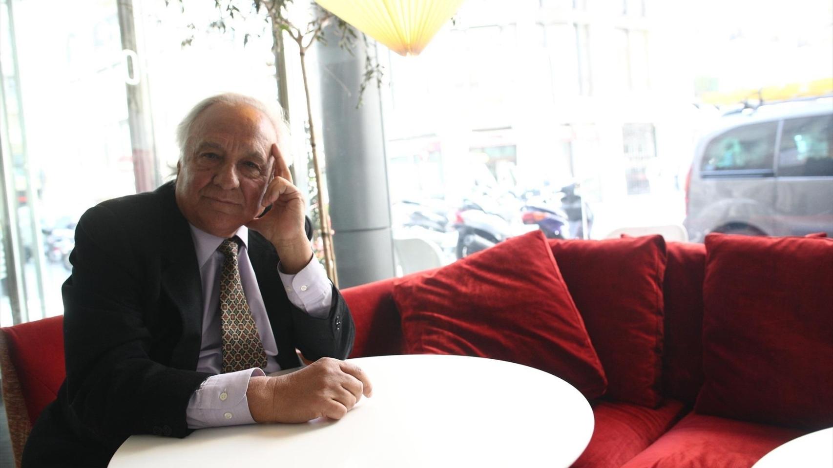 Raúl del Pozo en una entrevista con Europa Press por la presentación de su libro 'El último pistolero'.