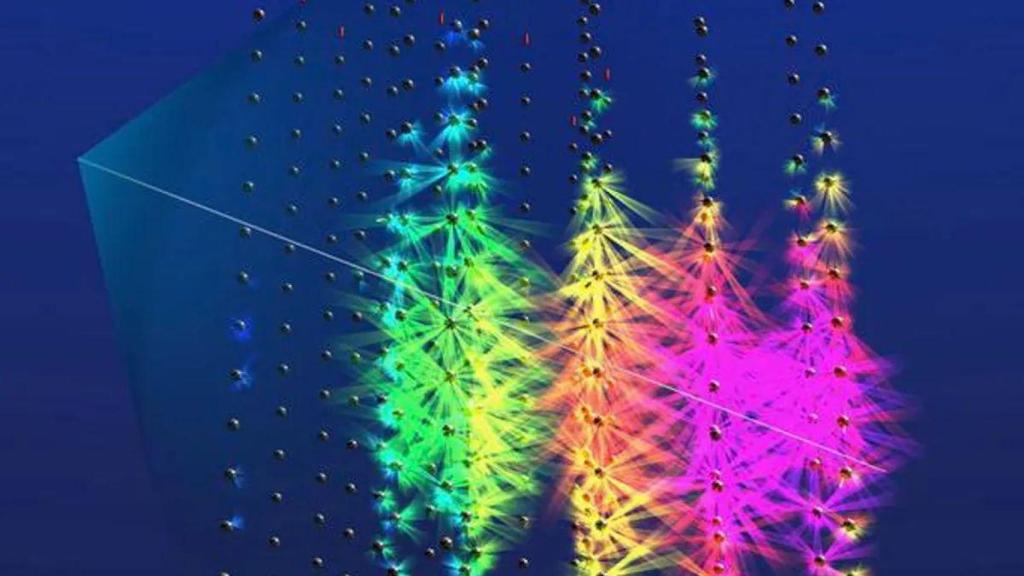 Visualización del neutrino.