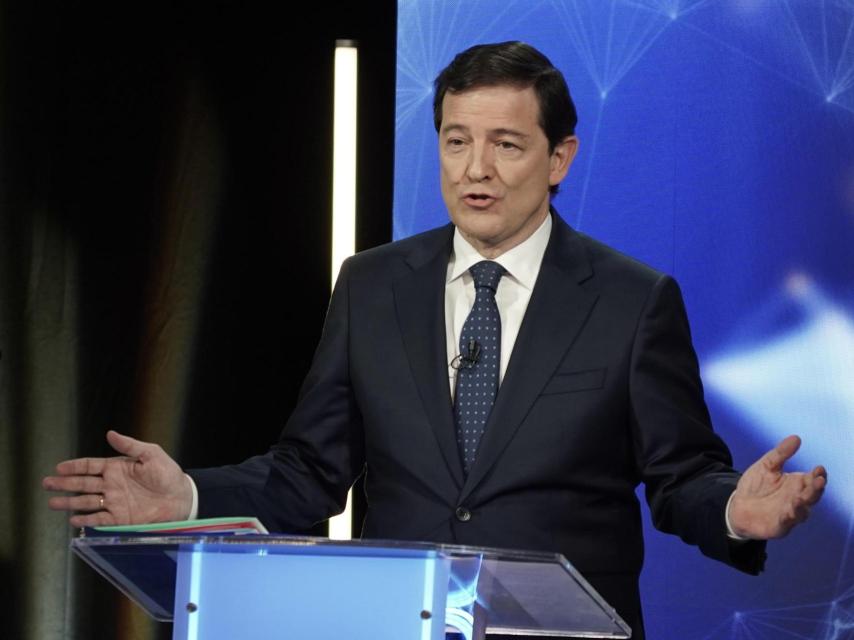 Fernández Mañuedo durante el debate
