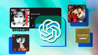 Fotomontaje basado en ChatGPT y Shazam
