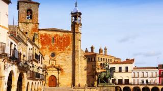 Plaza Mayor de Trujillo, Cáceres, Extremadura.