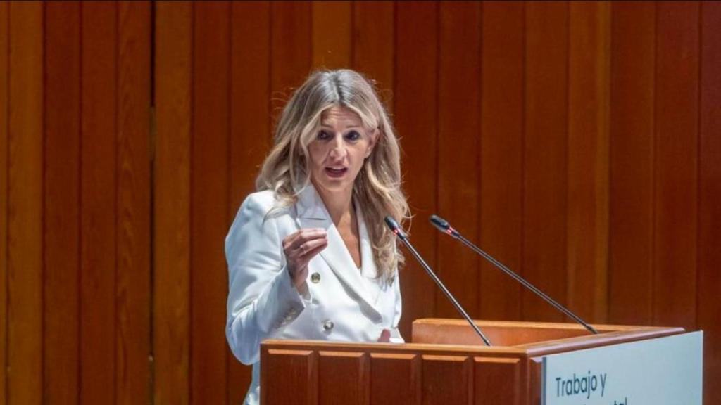 Yolanda Díaz, ministra de Trabajo.