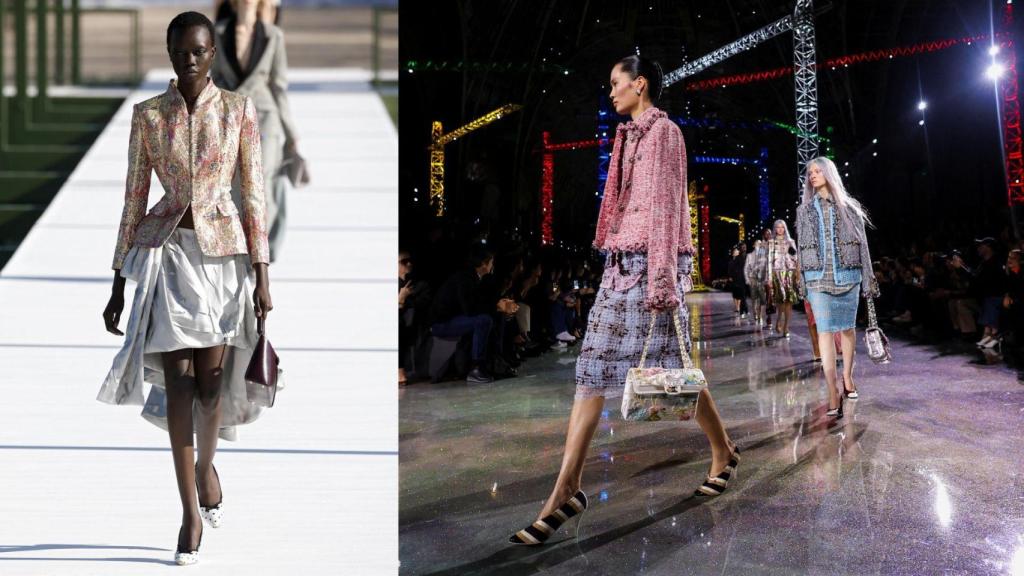 Dior y Chanel se inspiran en el pasado para la próxima temporada.
