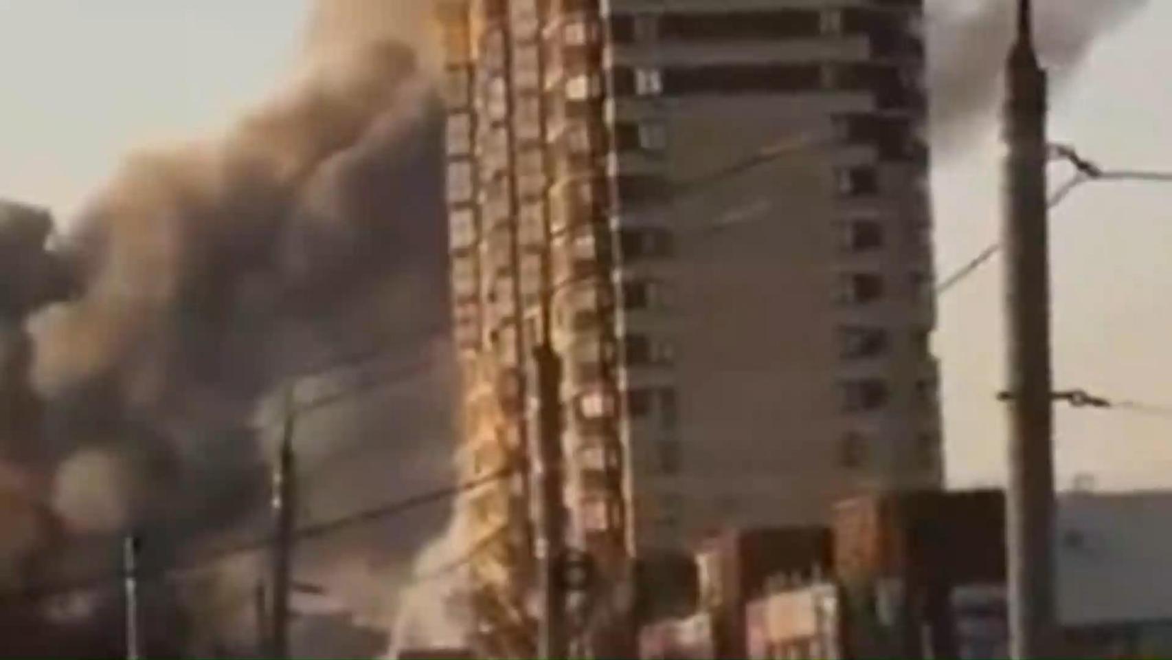 Vídeo | Imágenes del ataque ucraniano en Briansk (Rusia)