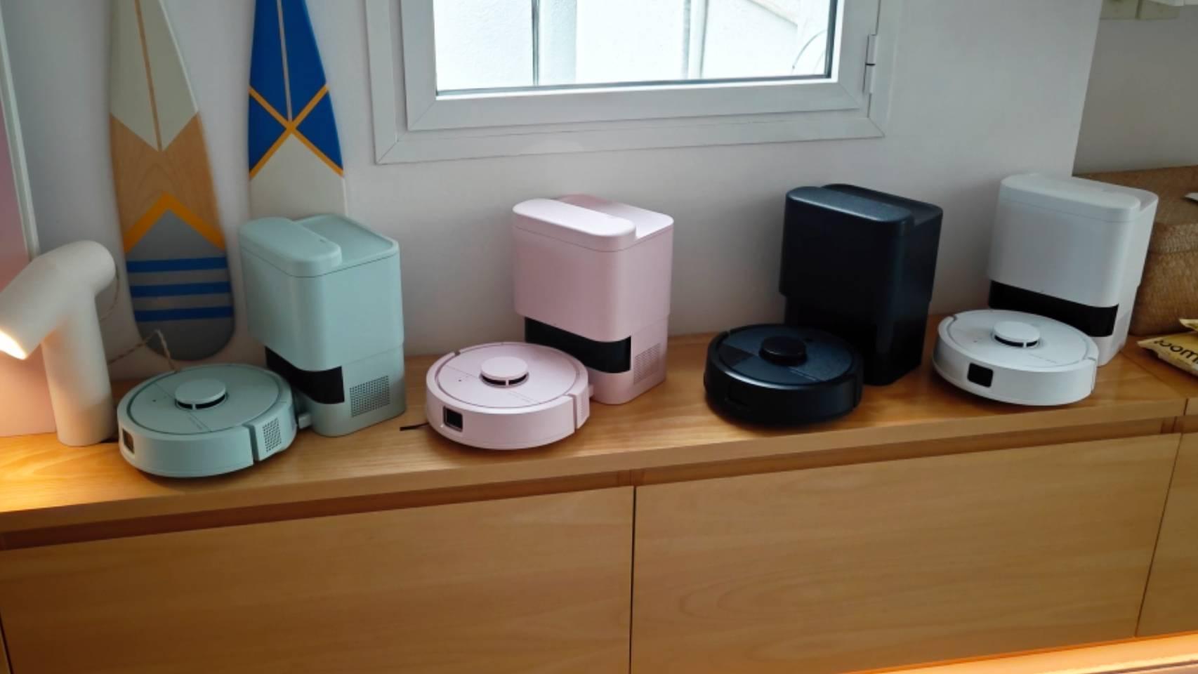 Los diferentes colores de la Roomba Mini.
