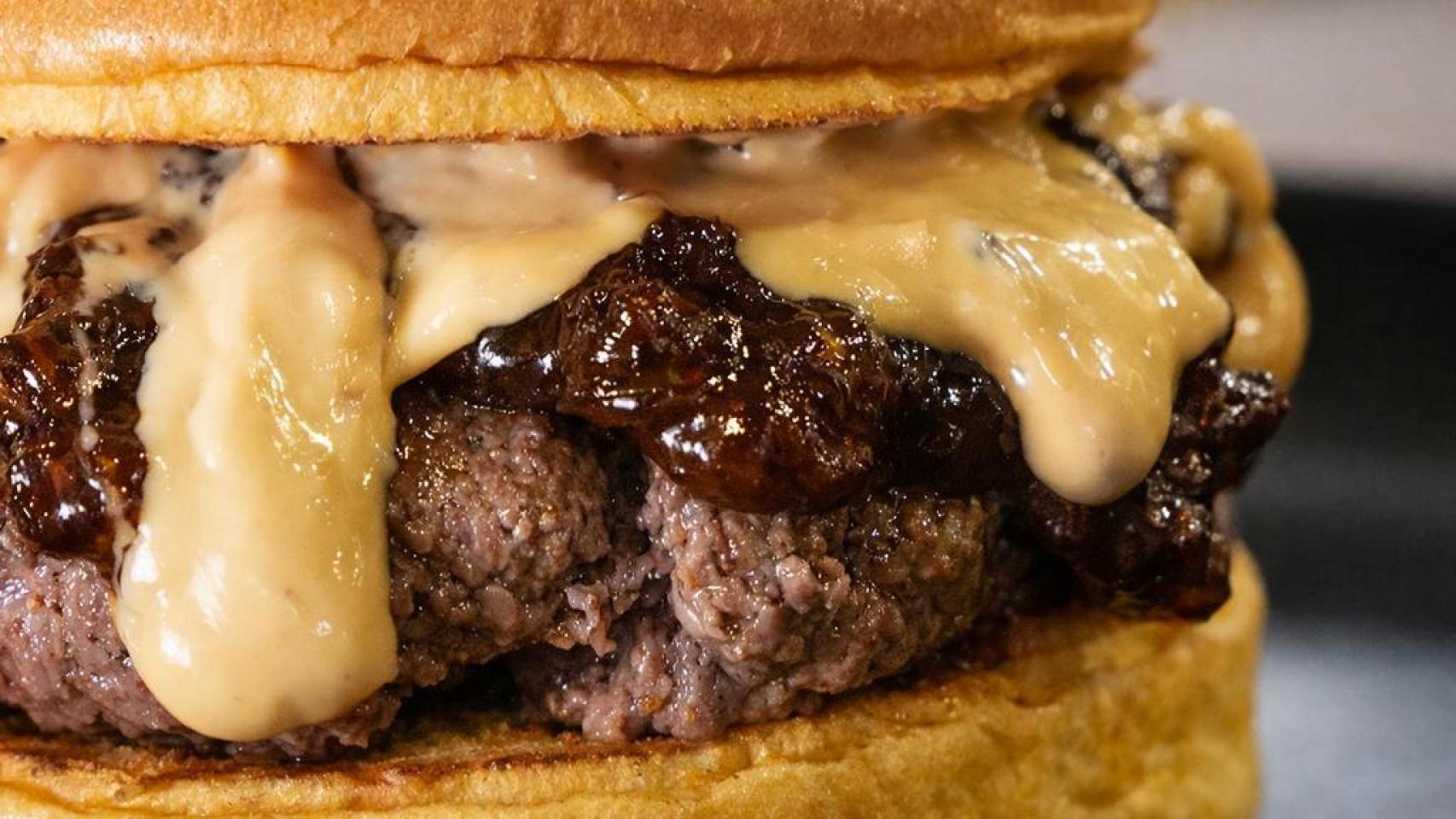 Imagen de la hamburguesa 'Lion Gourmet'.