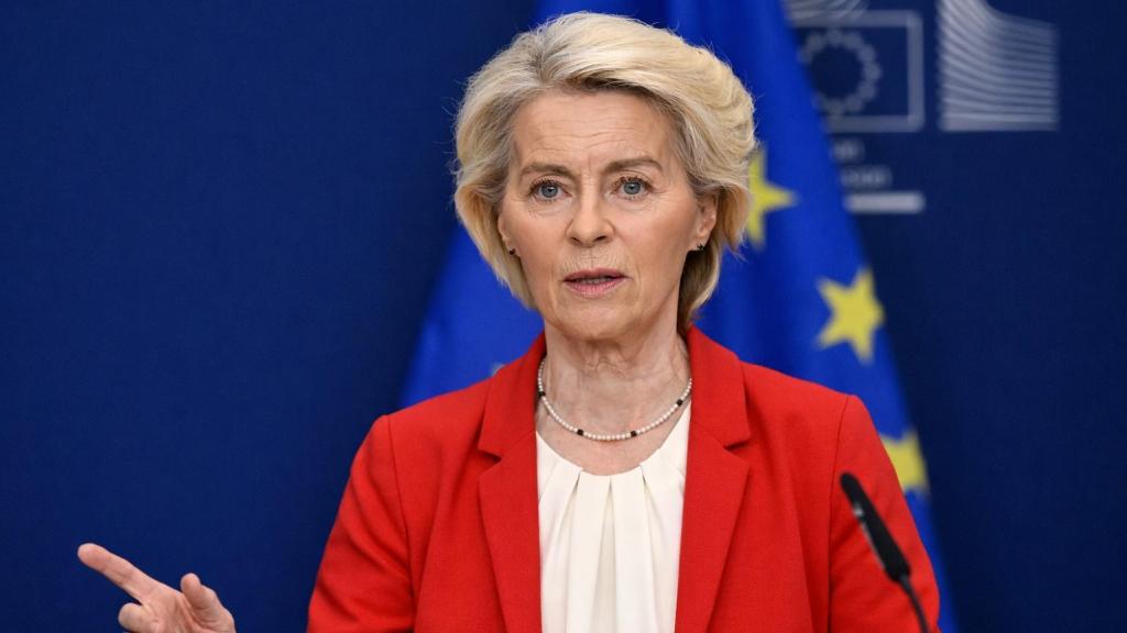 Ursula von der Leyen, presidenta de la Comisión Europea.