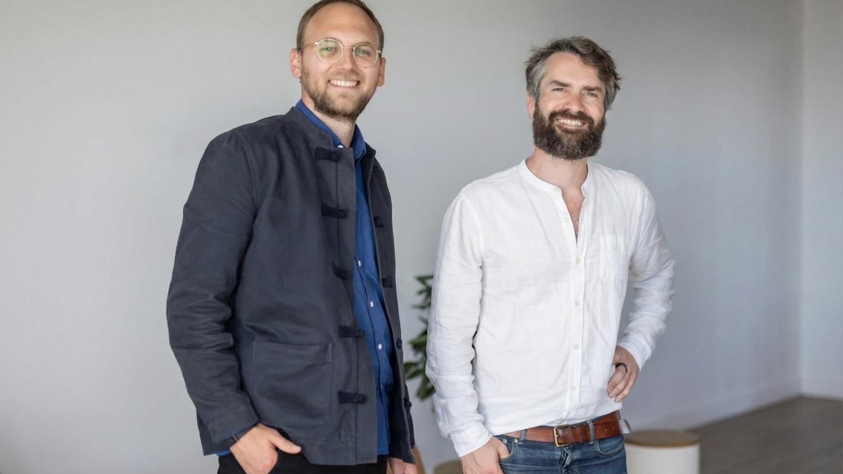Fundadores de la startup Alan.