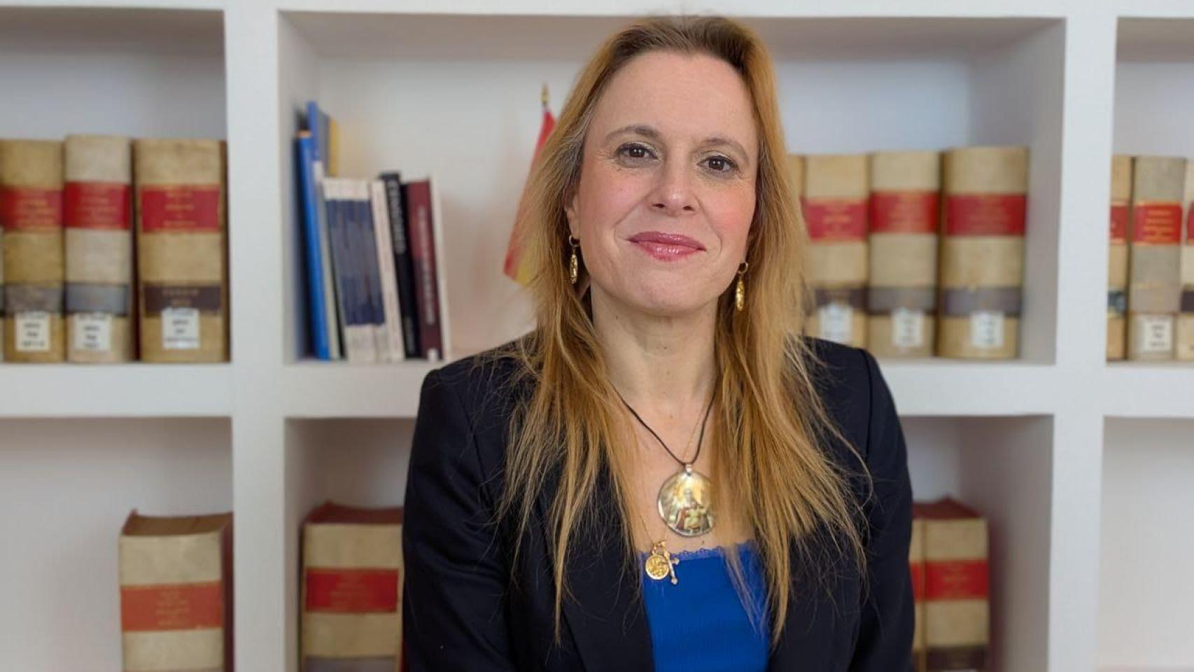 La presidenta Polonia Castellanos.