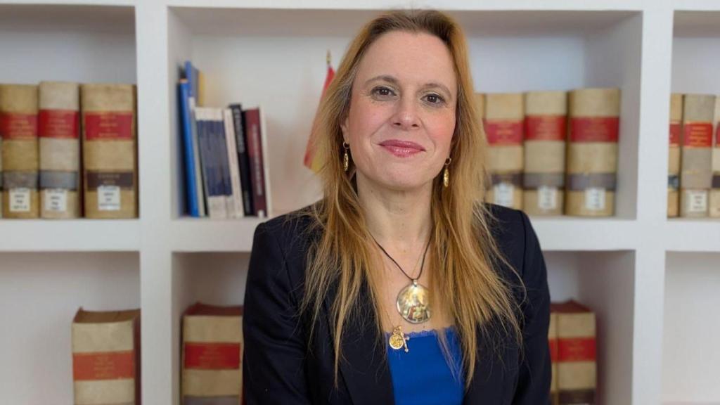 La presidenta Polonia Castellanos.