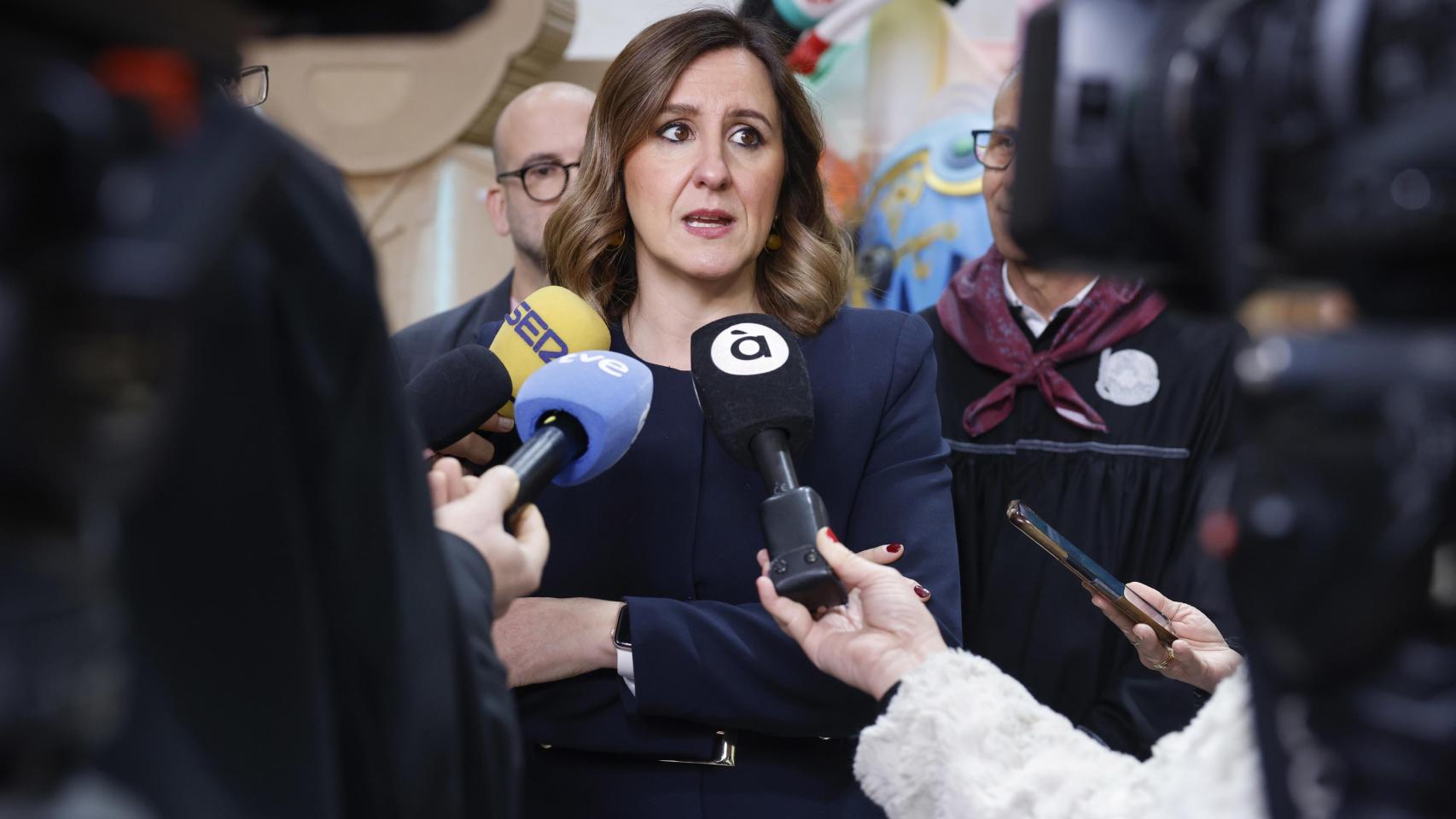 La alcaldesa de Valencia, María José Catalá, en una imagen de archivo.